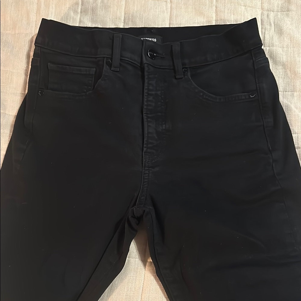 Express Black Women's skinny Jeans 6R
